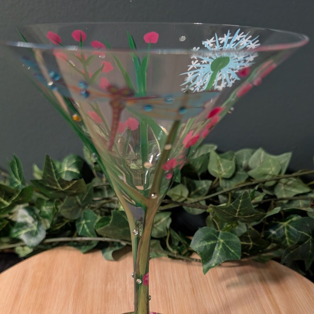 Lolita Enchanted Garden Martini Glass
